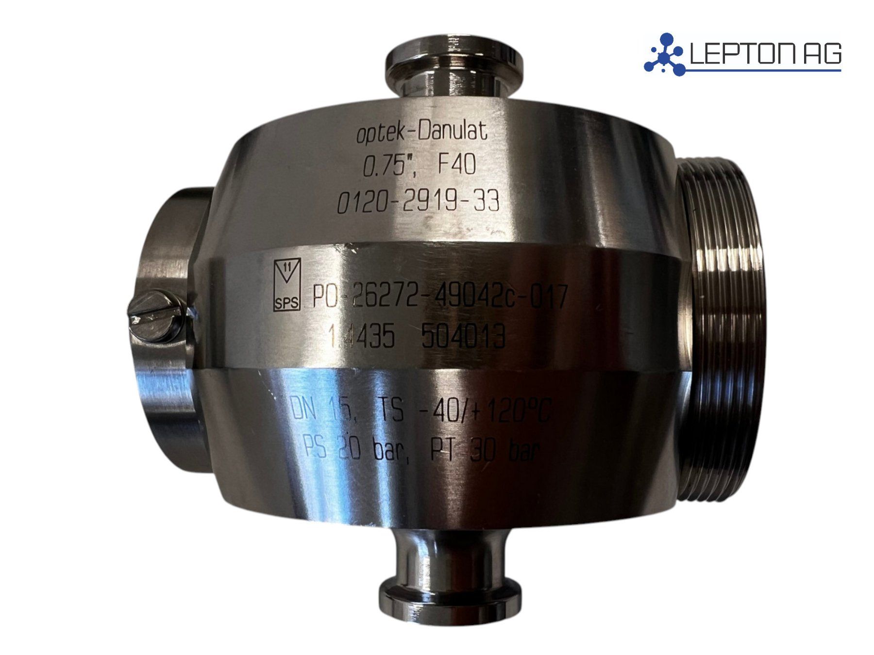 Accessori da laboratorio: Optek Danault TF16-HT Turbidity Meter Trübungssensor mit Hoc – Usato da Niederdorf venduto da LeptonAG_Labor 6