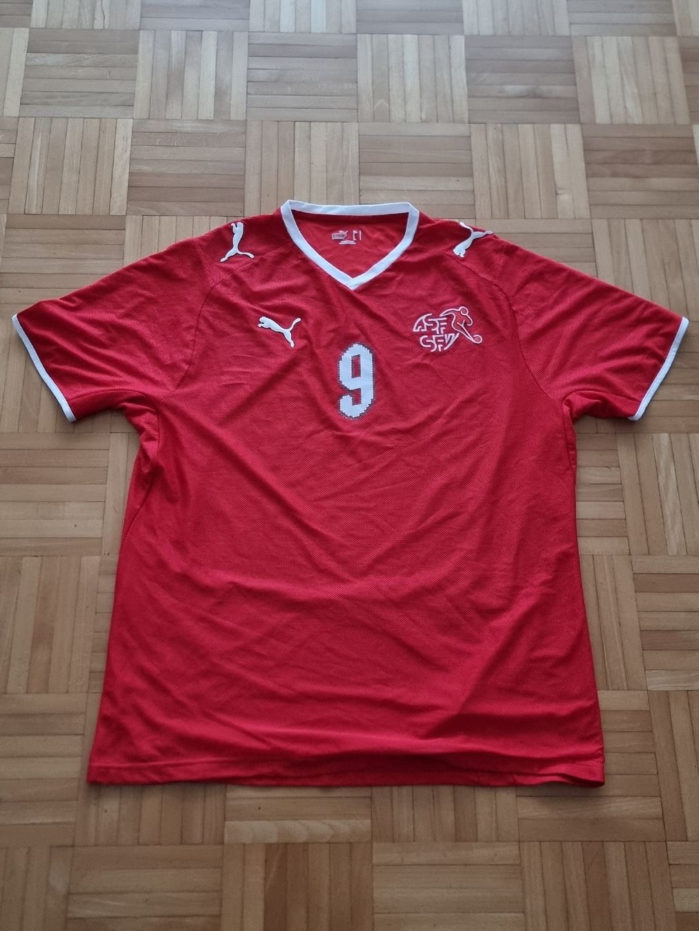 Schweizer Nati Leibchen & Hosen: Alex Frei / Schweiz EM 2008 Heimtrikot – Gebraucht aus Suhr von SariLacivert1907