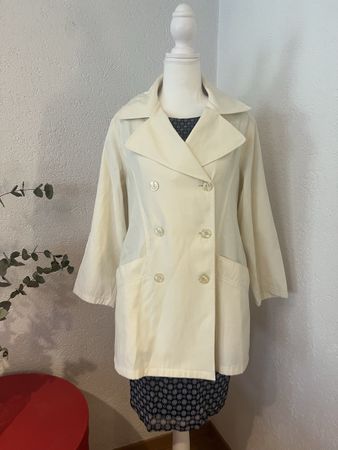 Veste „trench“ 🧥 mi-saison • Taille S-M • 100% coton