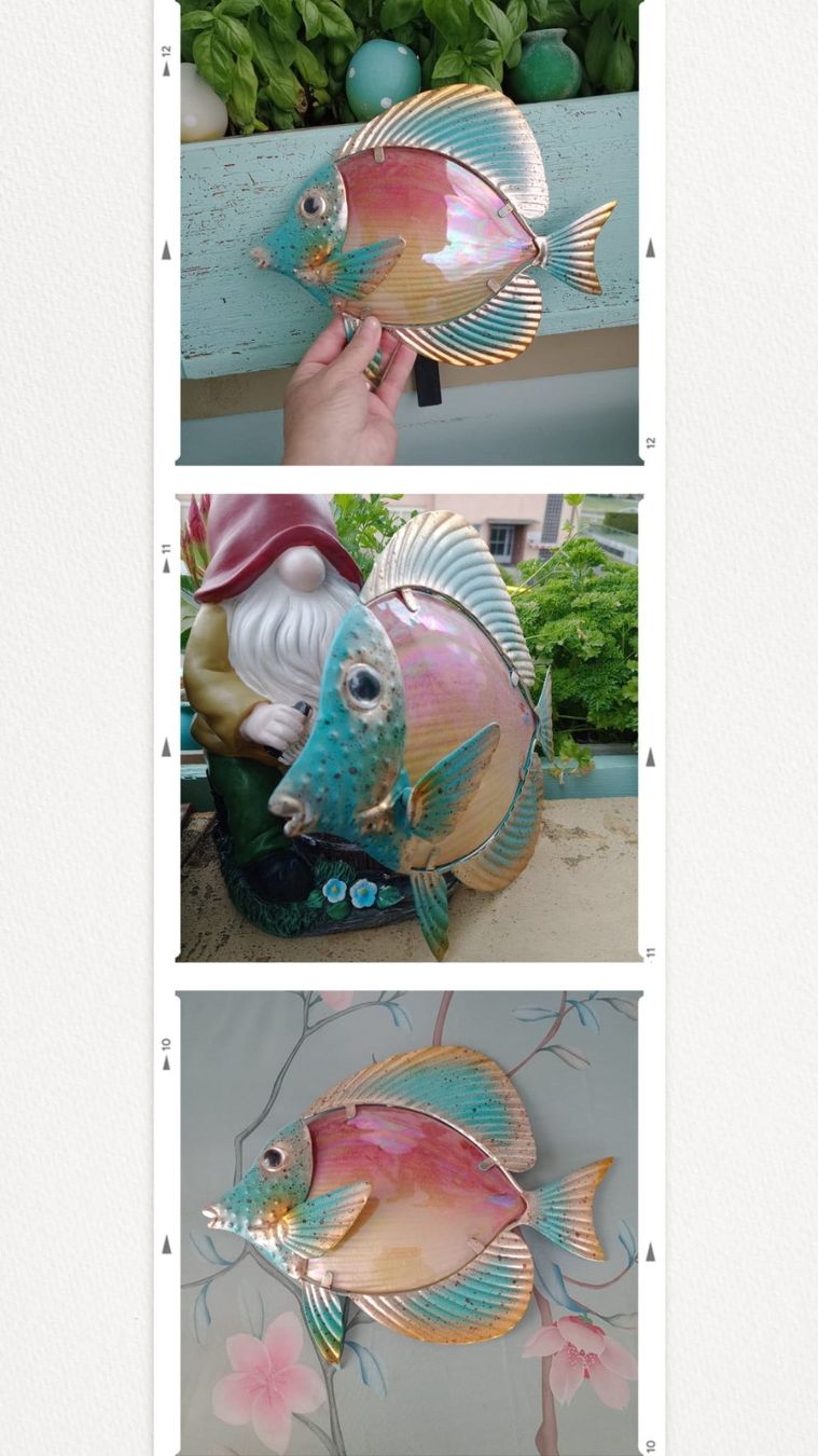 Tutte le decorazioni: Poisson décoratif en métal  (3D) – Nuovo (secondo la descrizione) da Payerne venduto da jea_m6nb 4