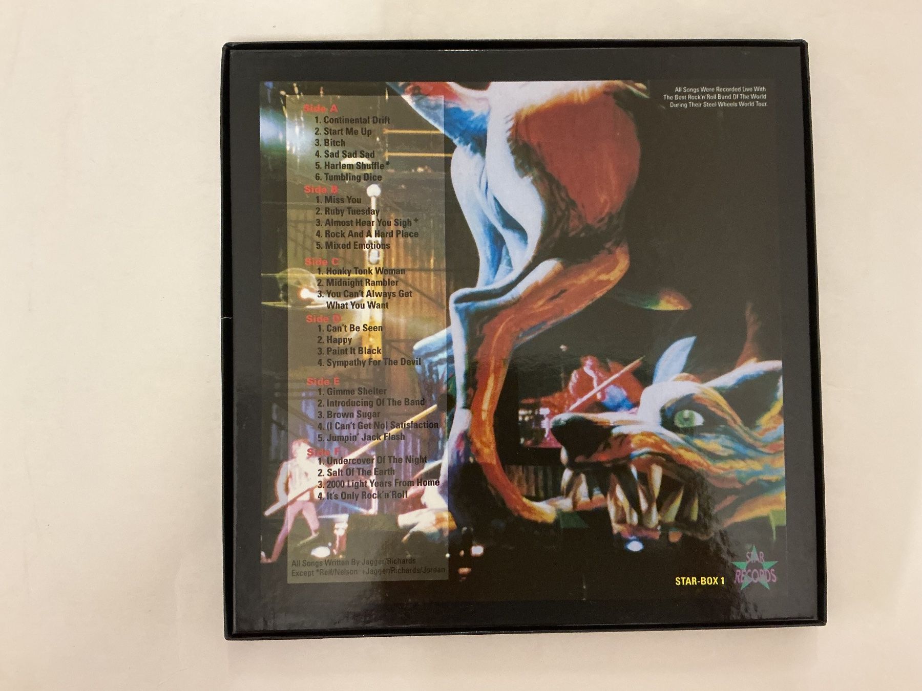 Schallplatten: Rolling Stones 3-LP BOX - Steel Wheels Performance – Gebraucht aus Winterthur von Tumko_7_Vinyl 1