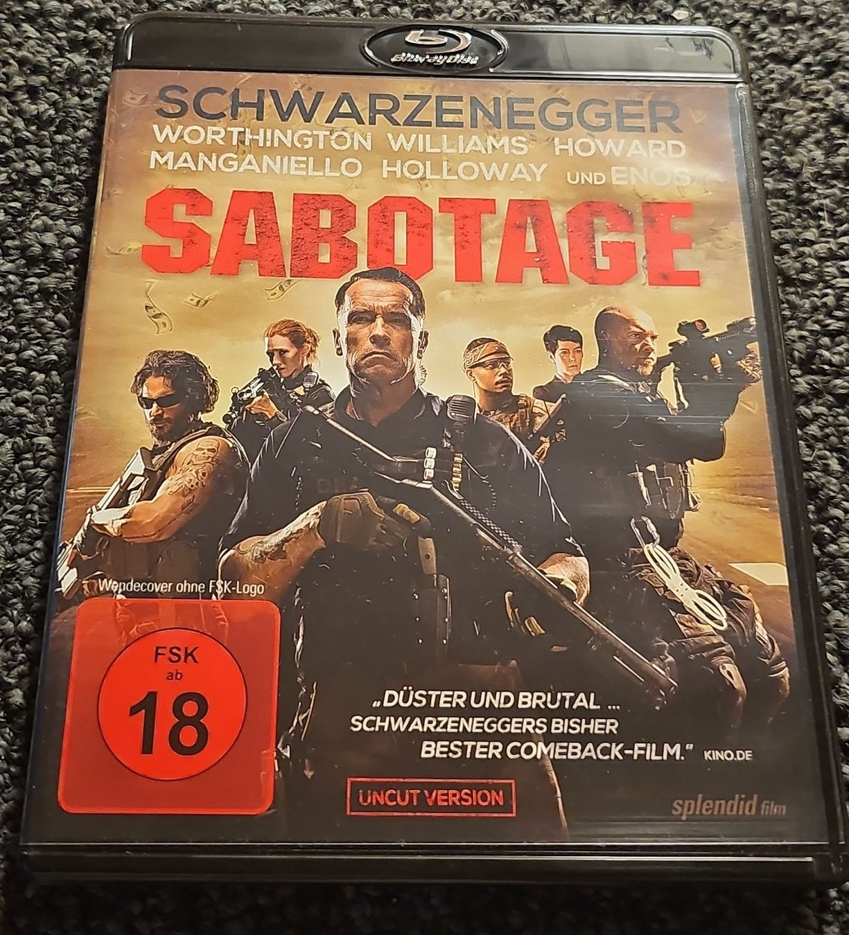 Alle DVDs: Sabotage Blu-ray  – Gebraucht aus Ruswil von jan_bxl5