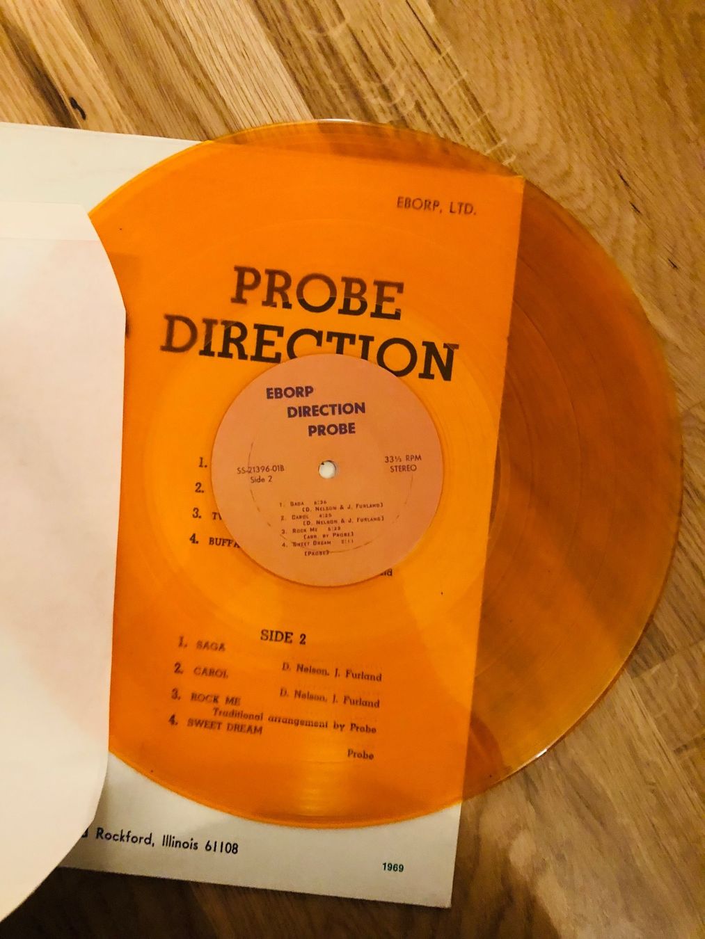 Dischi in vinile: Probe Direction same 1969 Heavy Acid Rock USA – Usato da Zürich venduto da manuunited 2