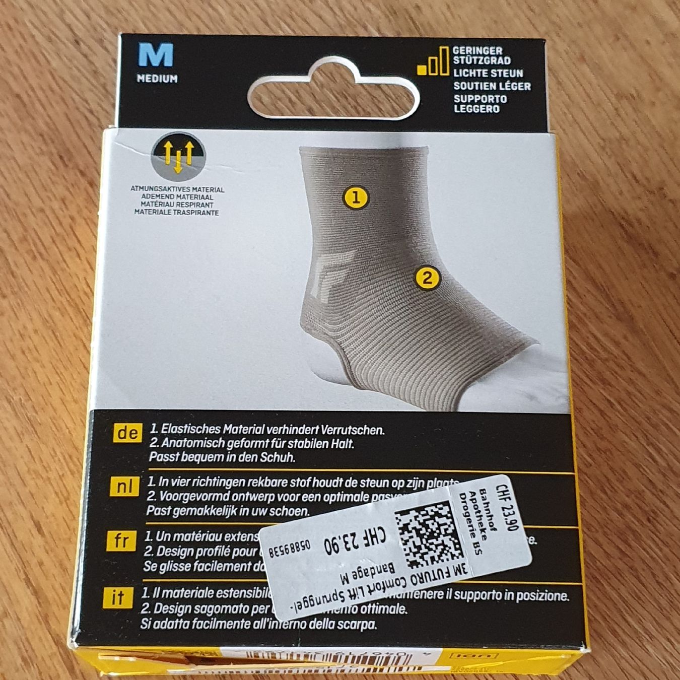 Attrezzature mediche: Sprunggelenk-Bandage – Nuovo e nell'imballaggio originale da Wettingen venduto da Christianv 2