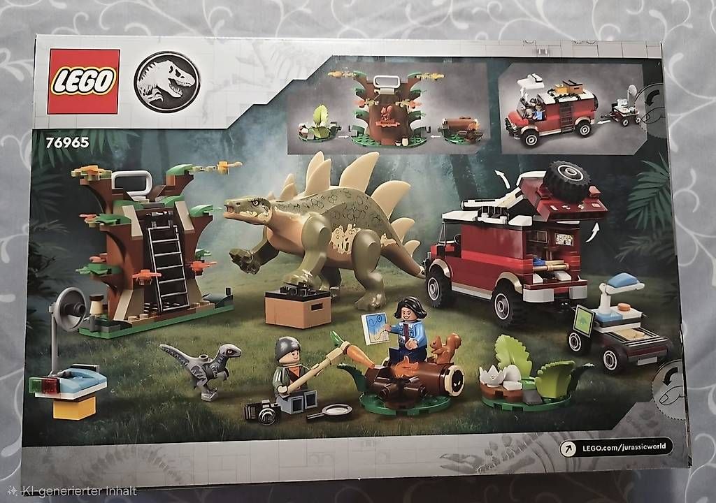 Lego Giocattoli: Legoset 76965 Jurassic World: Stegosaurus – Nuovo e nell'imballaggio originale da Kirchlindach venduto da CloodHouzi 1
