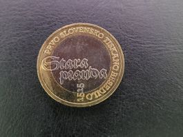 3 EURO Slowenien 2015 - first Slovenian printed text