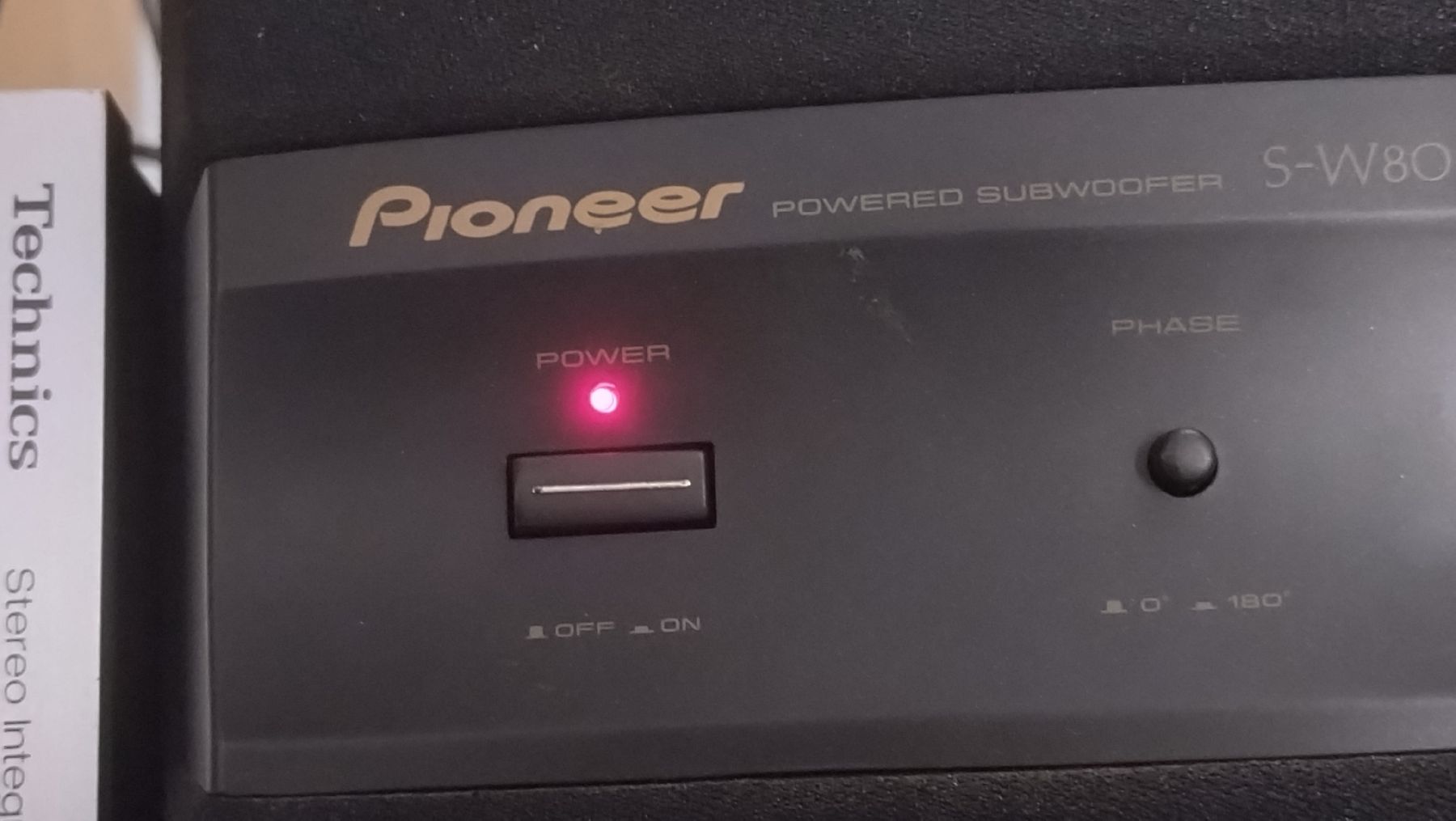 Pioneer Lautsprecher: Pioneer S-W80S Subwoofer actif  – Gebraucht aus Farvagny-le-Grand von LaCaverne 1