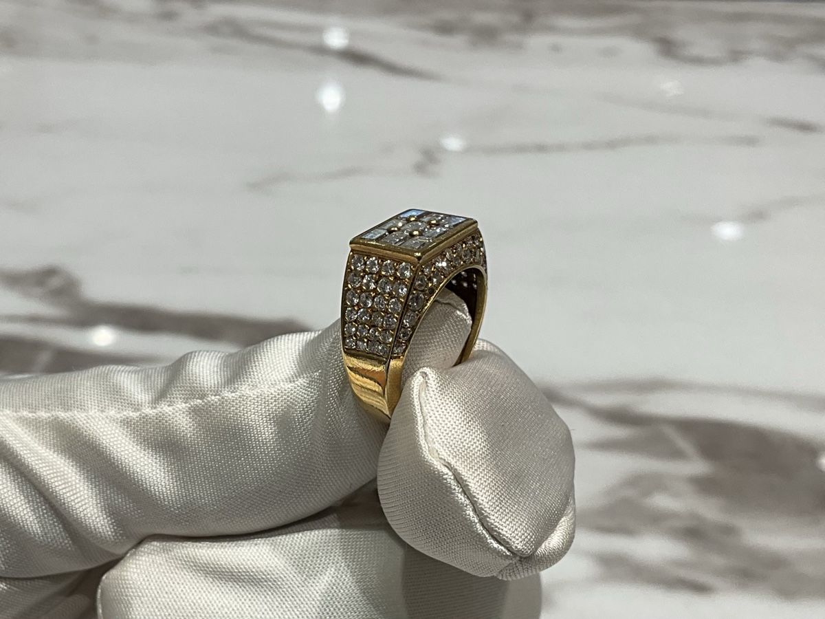 Bagues: Diamantring 18k Gold – D'occasion à Schaffhausen par glamour-shop 2
