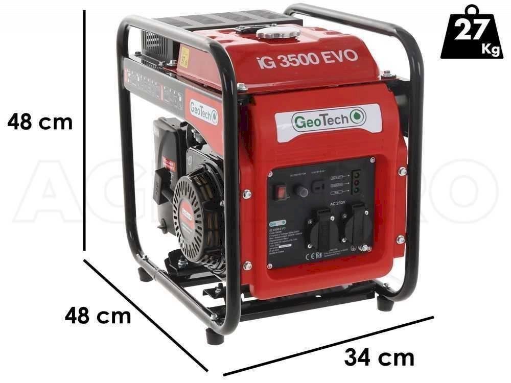Generatori di corrente: Geotech iG 3500 EVO Stromerzeuger 3.2kW – Nuovo e nell'imballaggio originale da Bottighofen venduto da zaap 4