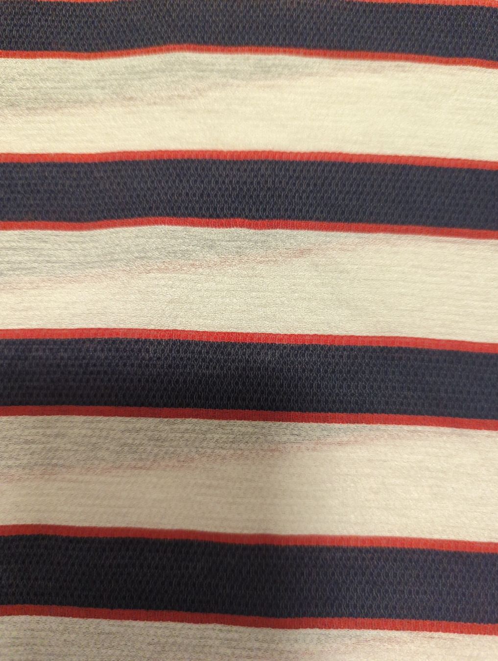 Mango Camicette: Gestreifte Bluse Gr. S dunkel blau und rot Mango – Usato da Winterthur venduto da Glauriane 2