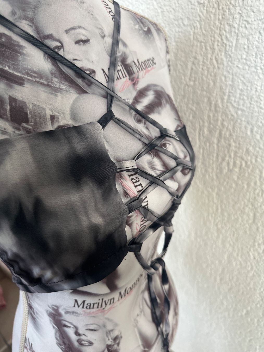Top: Bustier crop Top Batik Optik Grösse OS – Nuovo (secondo la descrizione) da Dagmersellen venduto da sniff64 1