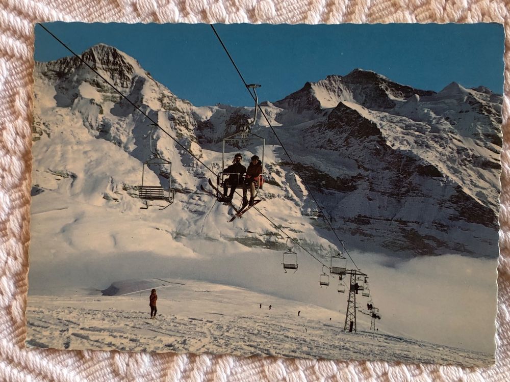 Kleine Scheidegg, Sessellift WixiLauberhorn, 1971 Kaufen auf Ricardo