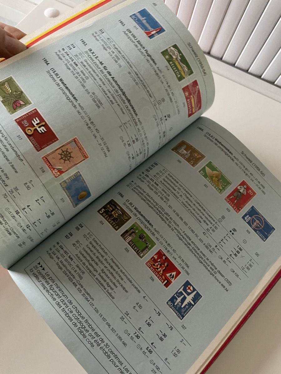Alle Briefmarken: Briefmarken Katalog Zumstein 1994 – Gebraucht aus Rümlang von euqinom16 4