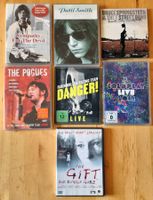 7 DVDs: absolut rare Rock/Punk/Pop Konzerte !
