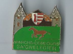 Placchette & Badge: Saignelegier Marché Concours Pin – Usato da Zürich venduto da t24_de