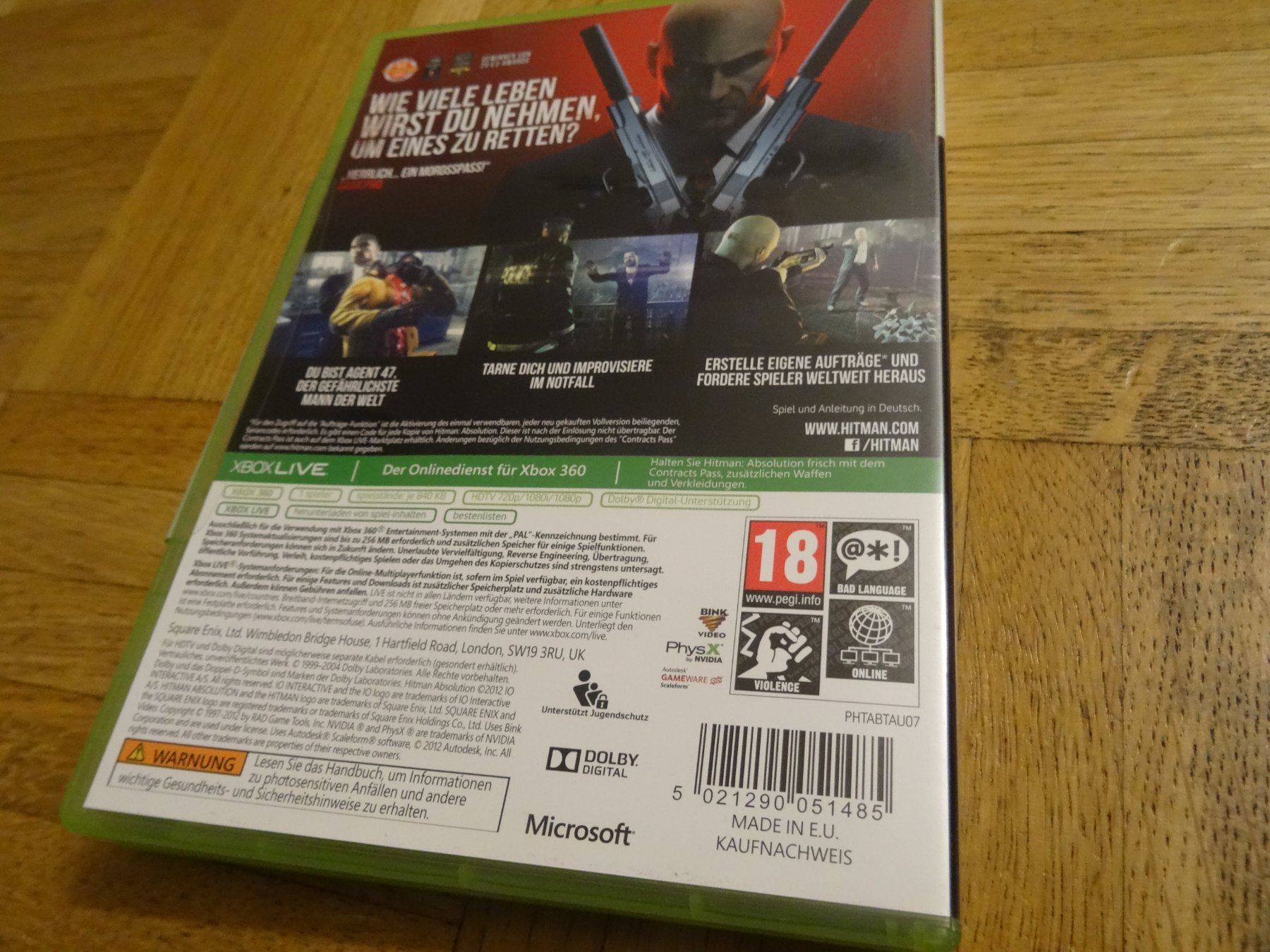 Microsoft Giochi: Hitman Absolution XBOX 360 – Usato da Olten venduto da Disc-Ausverkauf 2