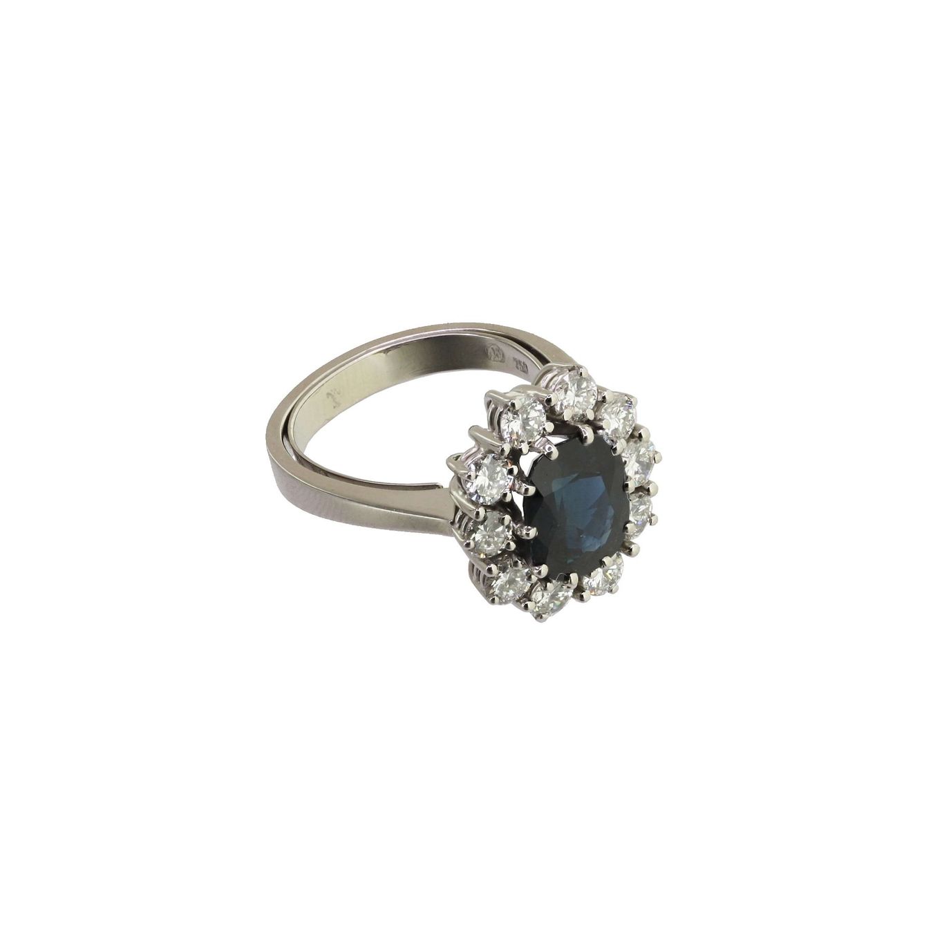 Anelli: Saphir Diamant Ring, von Walter Meier Zürich – Usato da Zürich venduto da Vintage-Jewellery 5