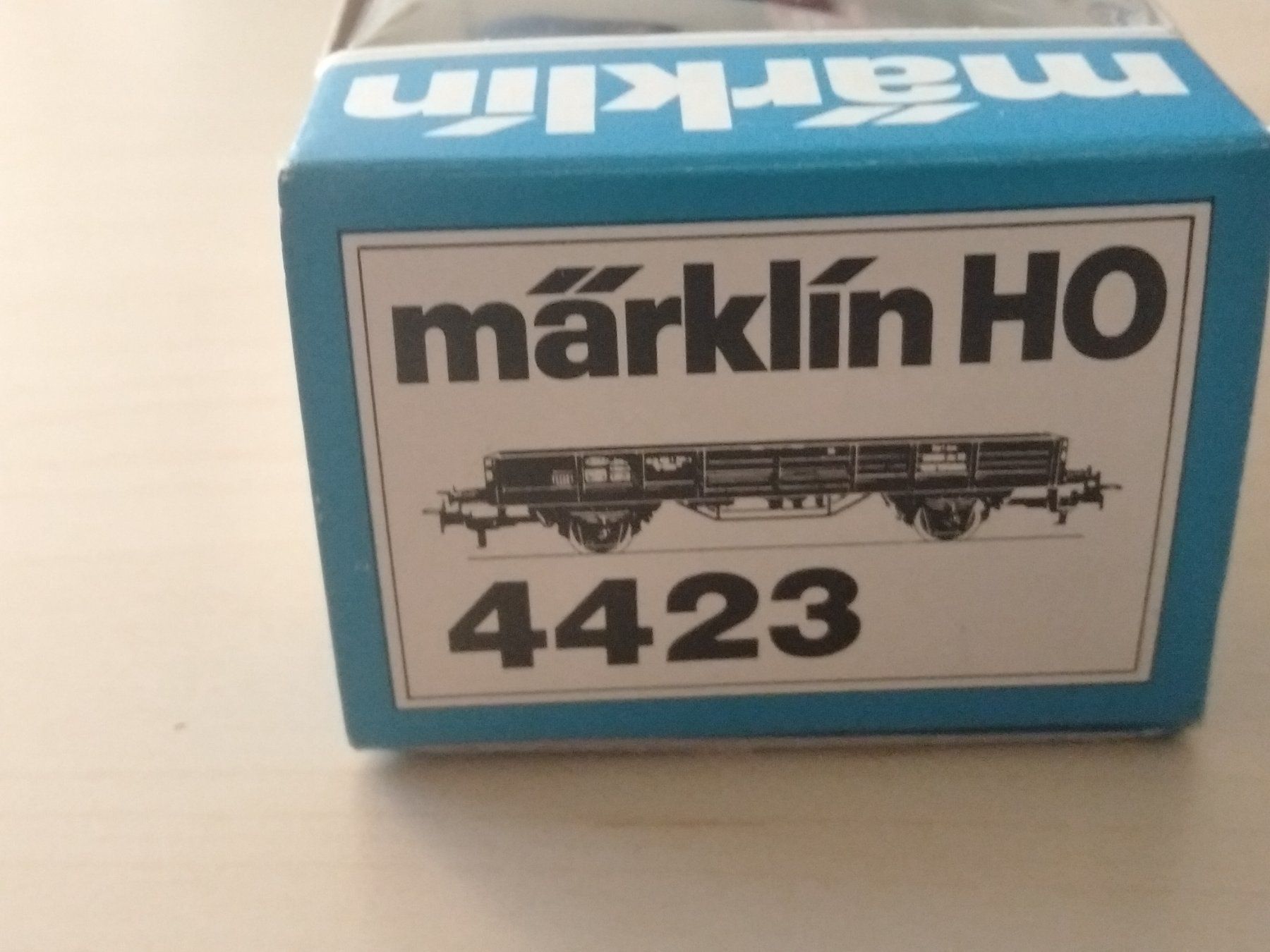 Märklin Modellini di ferrovie: Wagon plat brun 4423 – Nuovo e nell'imballaggio originale da Cortaillod venduto da duchmoc 1