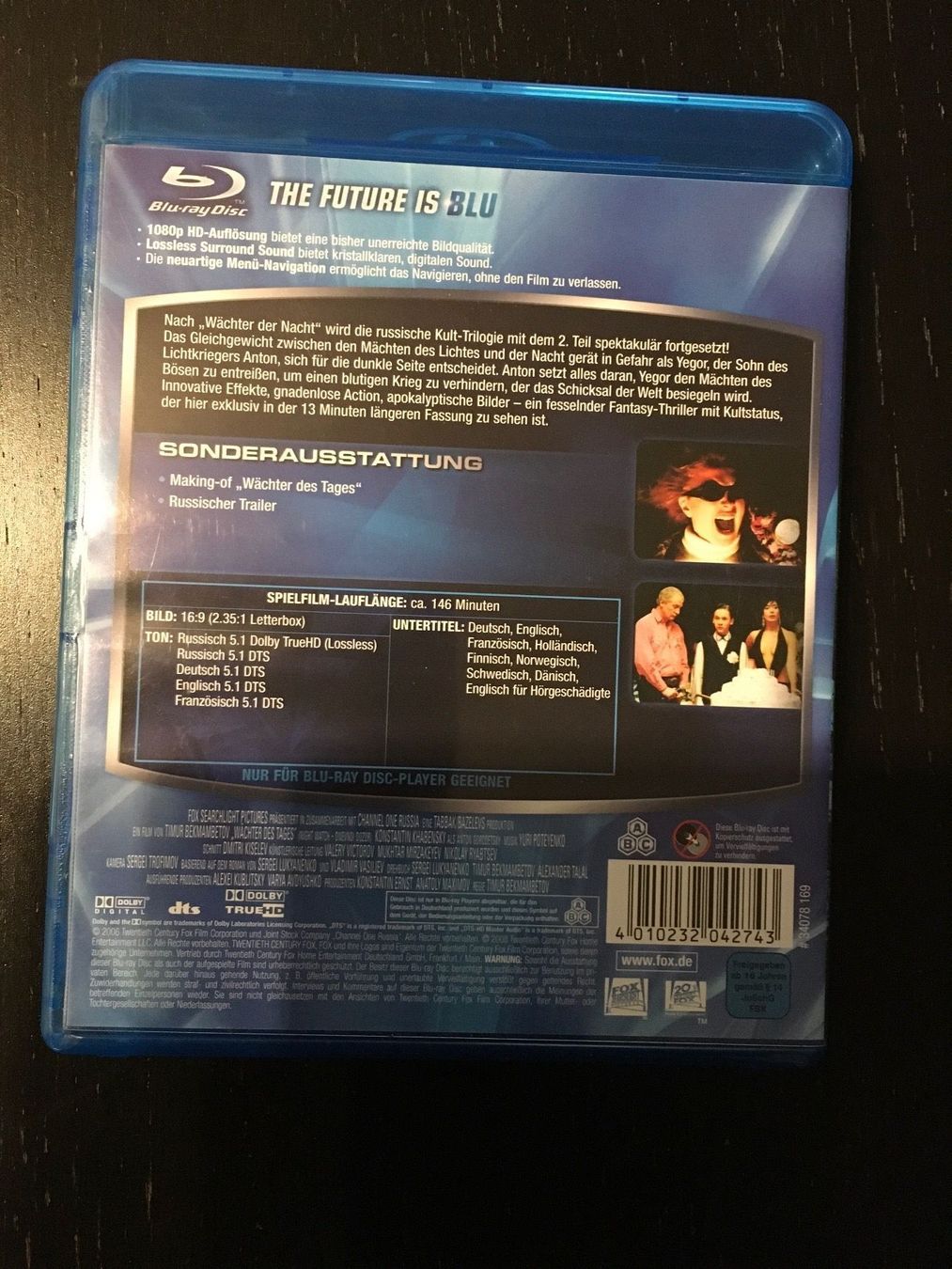 Tutti i DVDs: Blu Ray Wächter des Tages – Usato da Regensdorf venduto da scheissspiel 1
