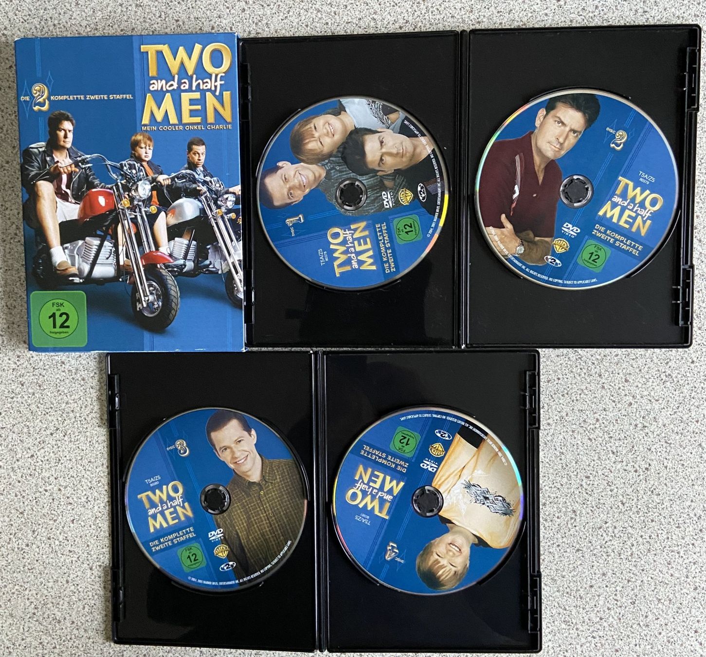 Alle DVDs: DVD Two and a half Men komplette 2. Staffel – Gebraucht aus Böckten von Hansi36 1