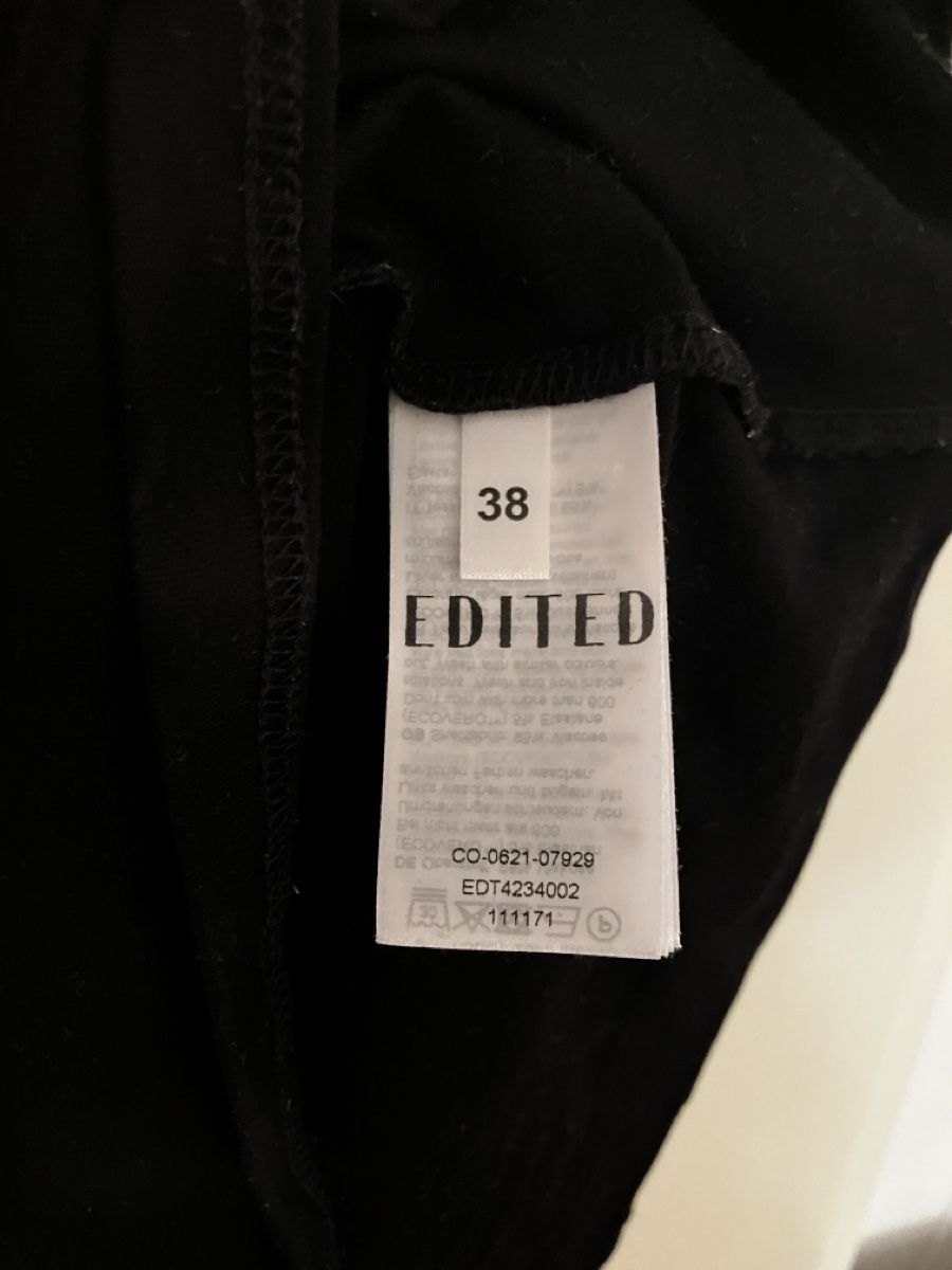 Vestiti: Schwarzes Jerseykleid von Edited – Usato da Zürich venduto da ysk_xn8c 3