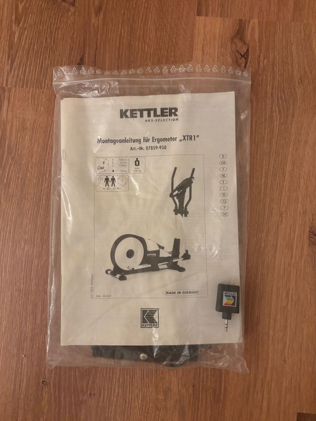 Kettler Hometrainer: Kettler Ergometer XTR 1 – Gebraucht aus Pratteln von Thoemms 3