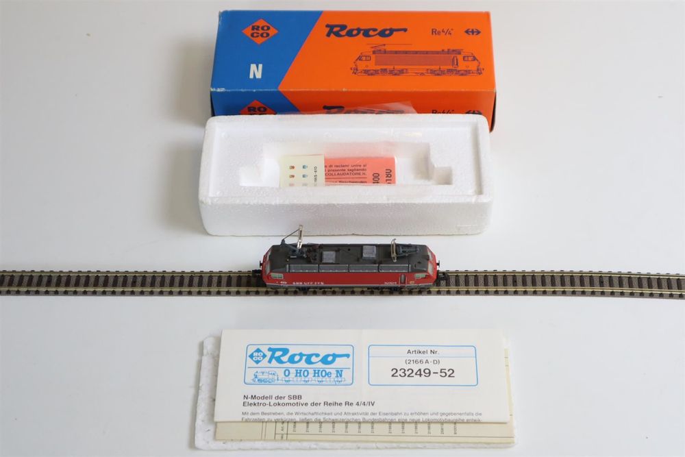 Locomotive électrique Re 4/4 IV, 10104, SBB - HOBBYTRAIN H28405S