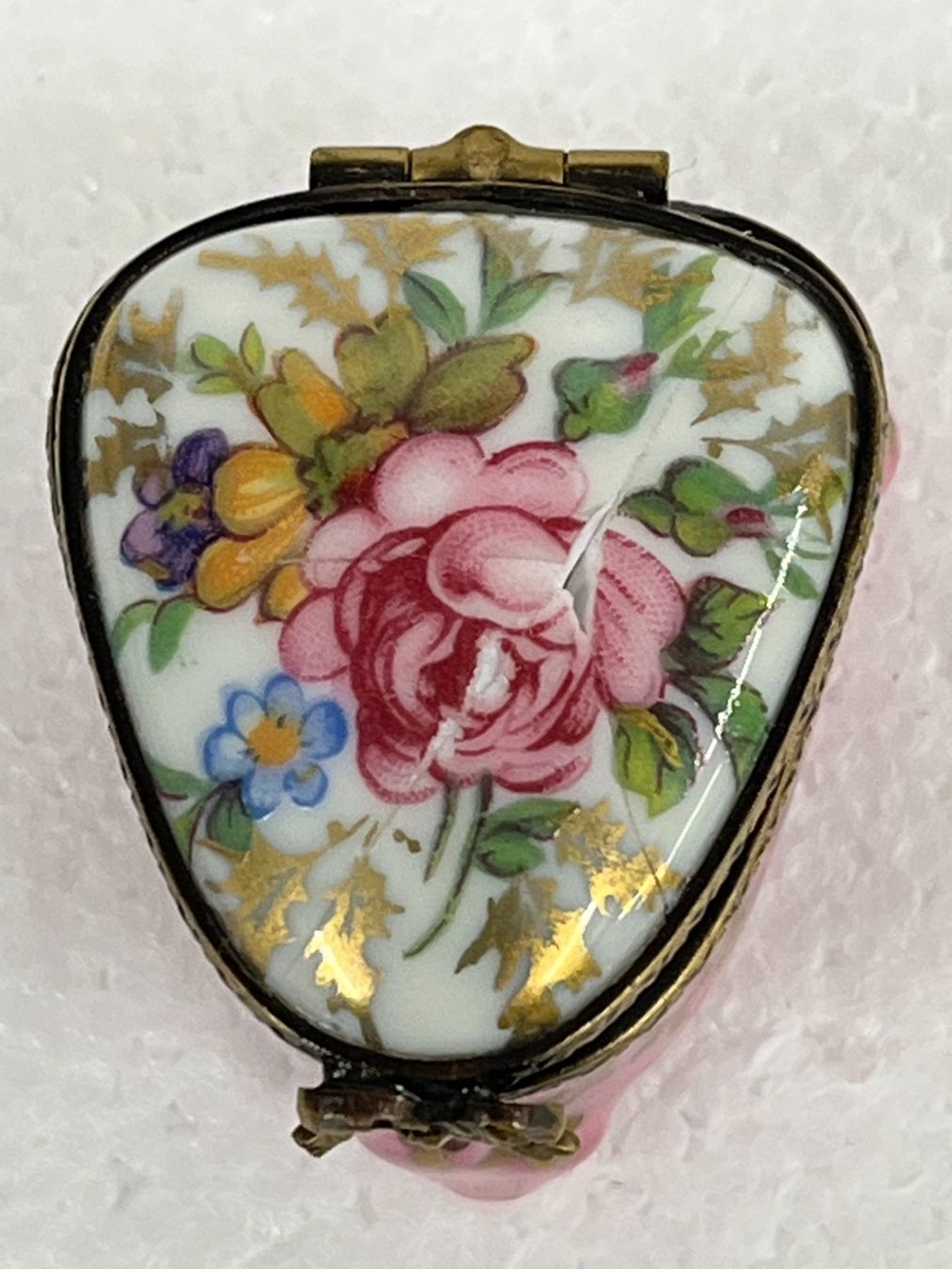Dosen: Limoges Dreieck Miniatur Schatulle – Neu (gemäss Beschreibung) aus Mumpf von dadaboygugulini 2