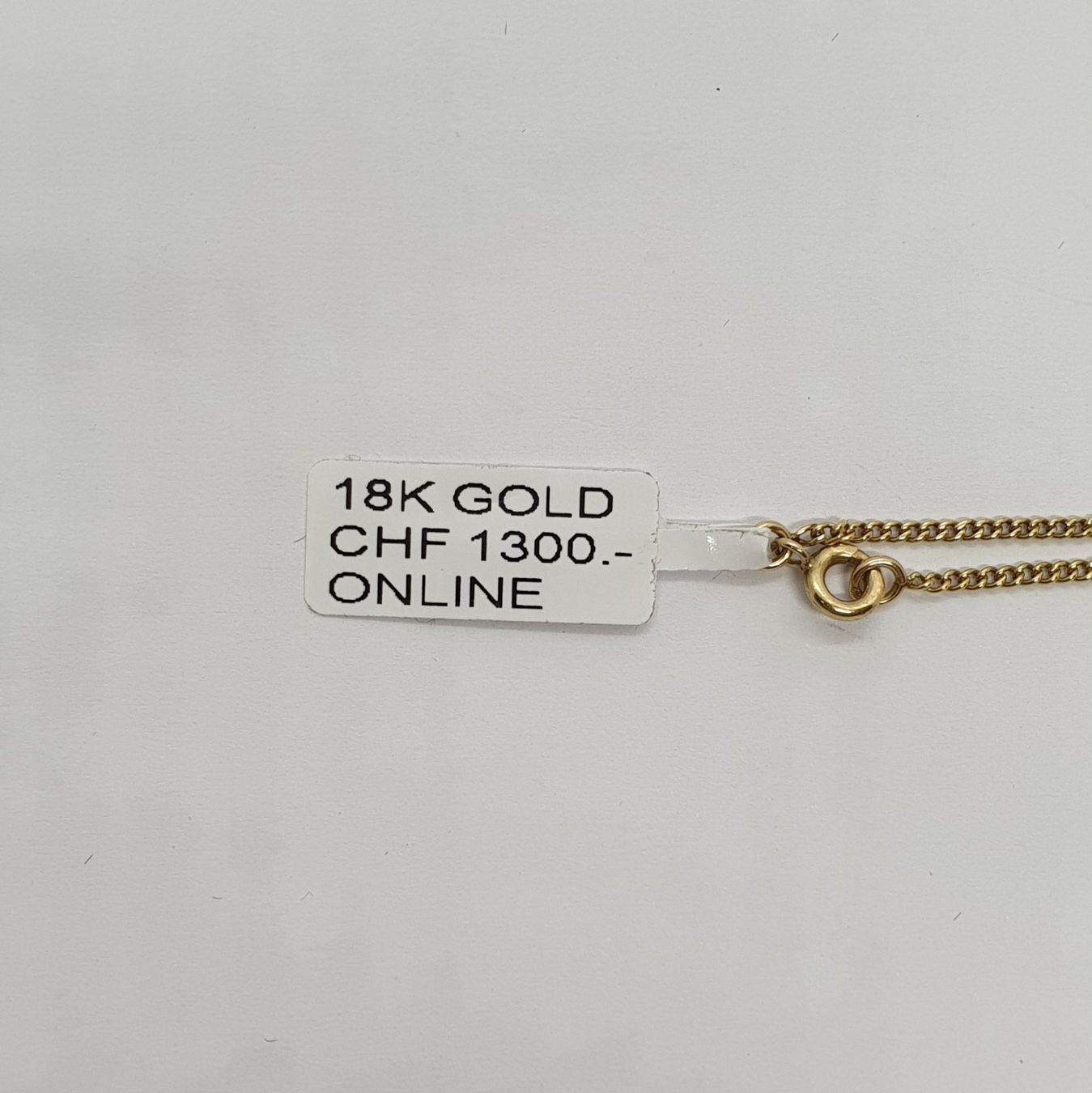 Ketten: Echt 18K Gold - Panzer Kette – Gebraucht aus Luzern von luzerngoldhaus 1
