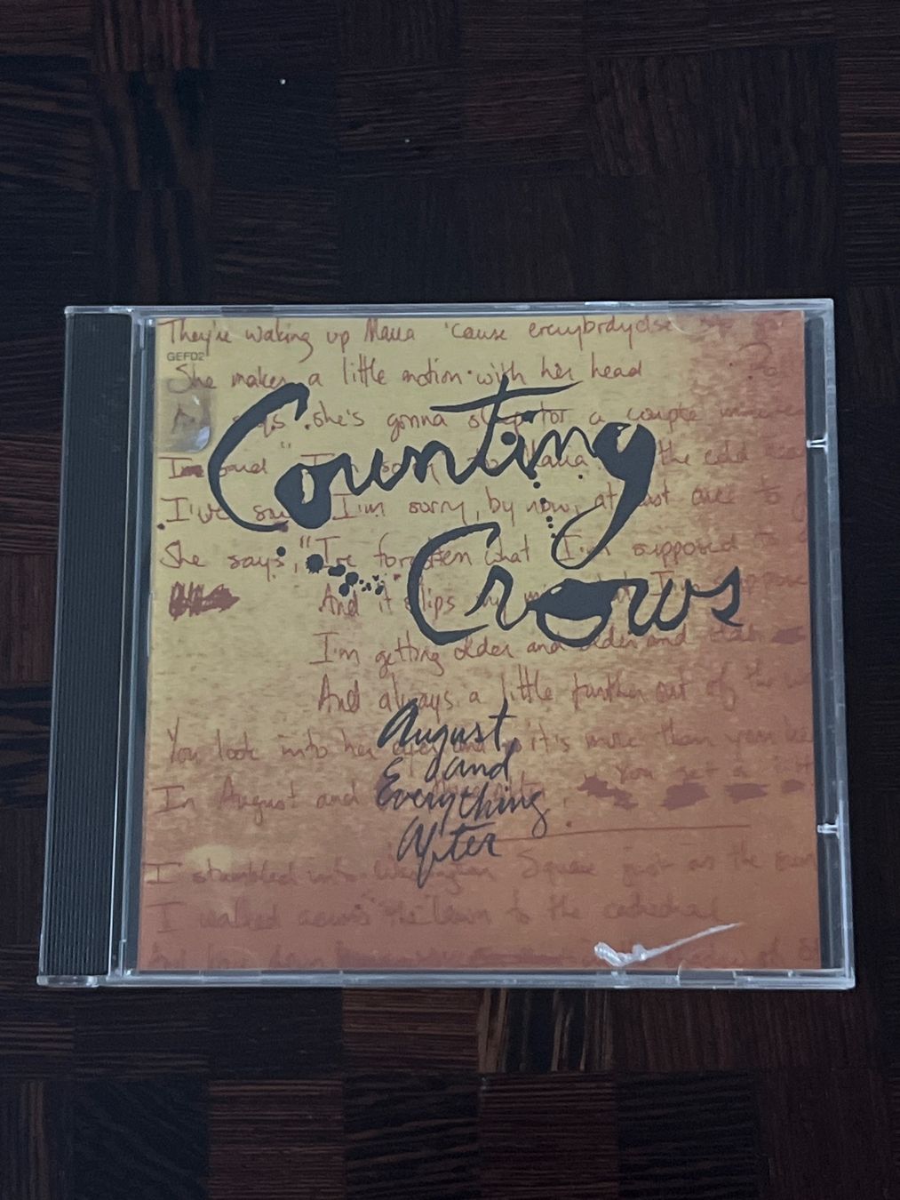 CD: Counting Crows « August and everything after » – Usato da Bouveret venduto da Feelgoodtrading