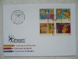 2000 1 FDC Kinderzeichnungen SBK 1006 - 1009