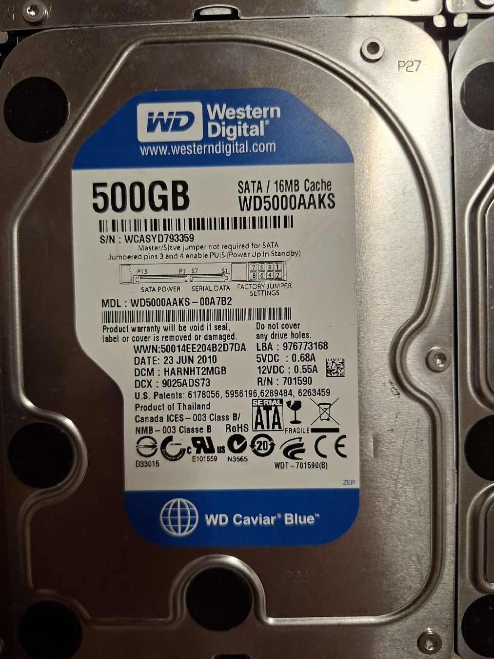 Western Digital Harddisks: 9 Stück WD Western Digital Festplatten – Gebraucht aus Willisau von mwi-dev 4