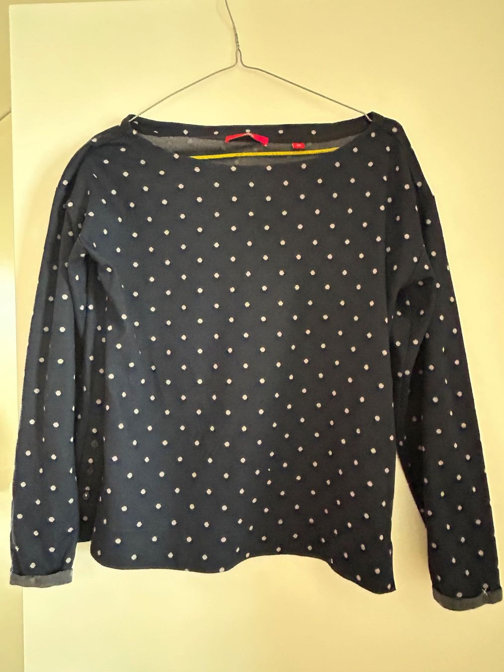S.Oliver T-shirt: Getupftes Langarmshirt – Usato da Zürich venduto da silbe4 1