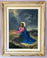 Jésus Christ par B. Michel – Peinture sur toile
