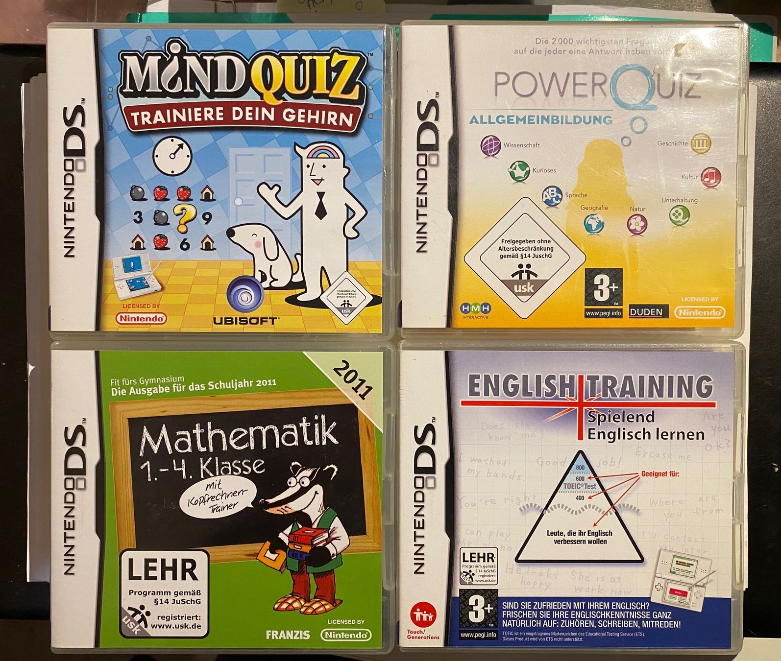 Nintendo Spiele: Spieleset: Nintendo DS Lernspiele – Gebraucht aus Basel von spider-loc