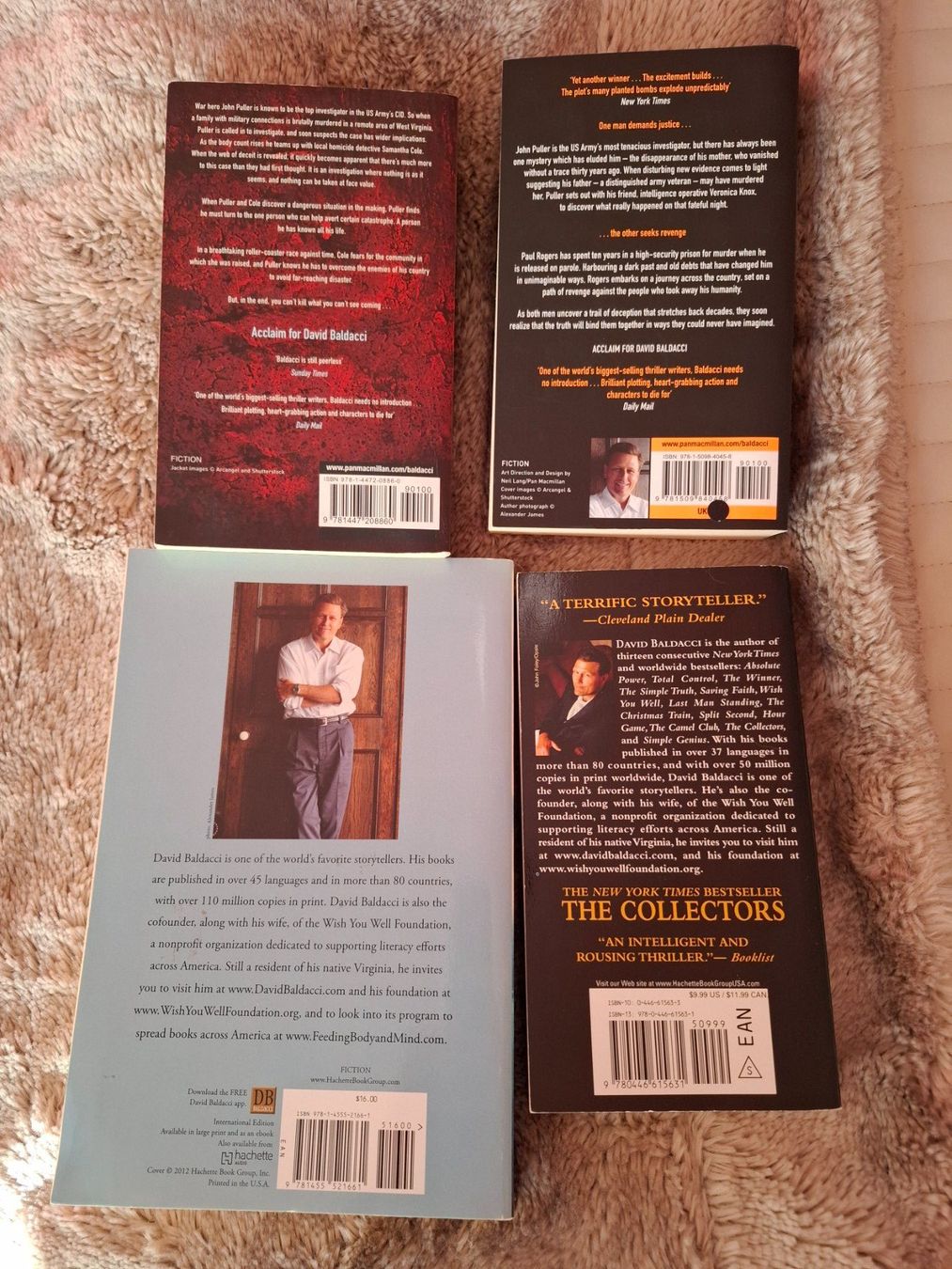 Libri: David Baldacci Thriller 8 Stk King & Maxwell John Pu english – Usato da Affoltern am Albis venduto da Sabinezc 6