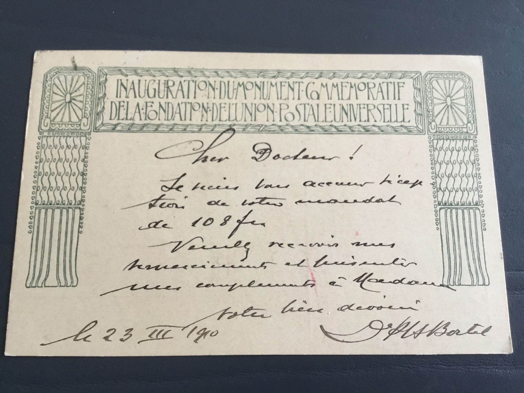 Cartoline postali: Antike Postkarte 1910! – Usato da Kerzers venduto da Georges3210 1