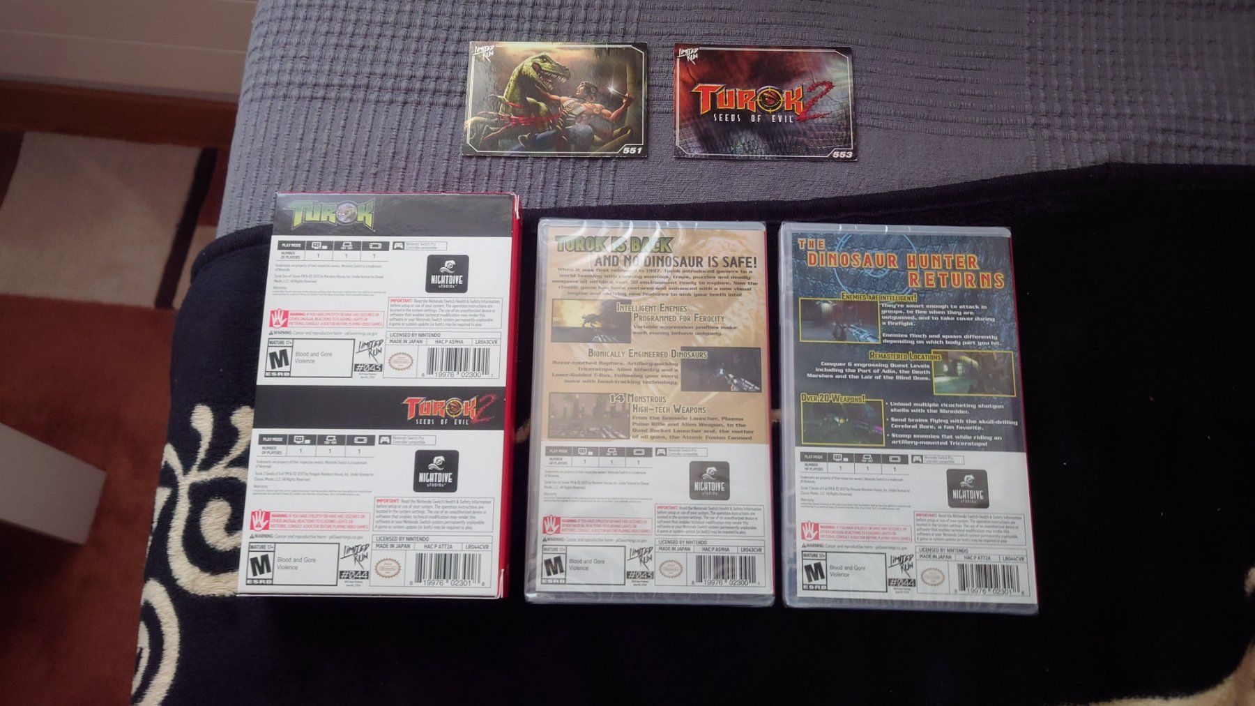 Nintendo Giochi: LRG Turok 1+2 collection Switch – Nuovo e nell'imballaggio originale da Cugy VD venduto da Twinsen93 1