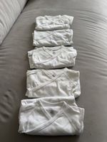 5 Petit Bateau Baby Bodysuits White Size 74cm