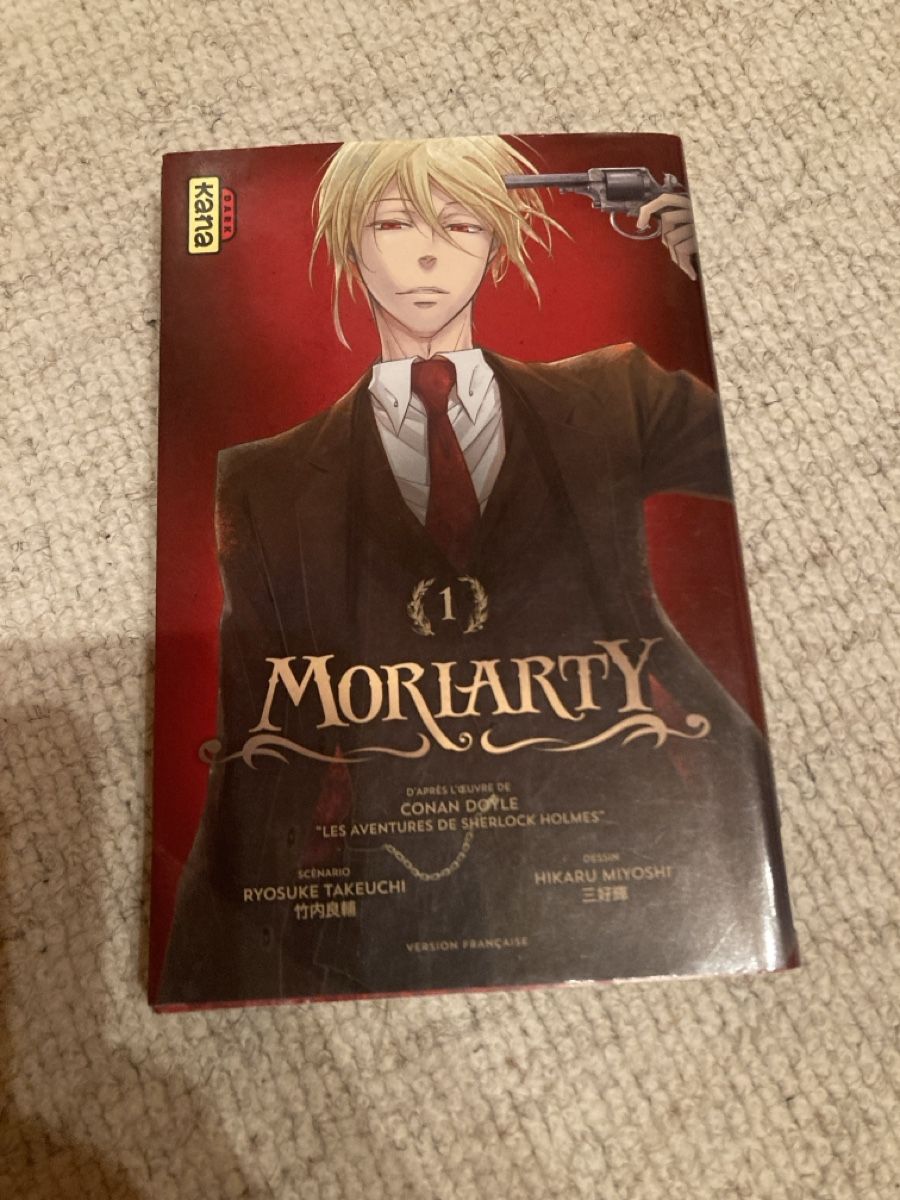 BD: Manga Moriarty Tomes 1 à 11 – Neuf (Voir description) à Fontenais par Jul_qv7b 2