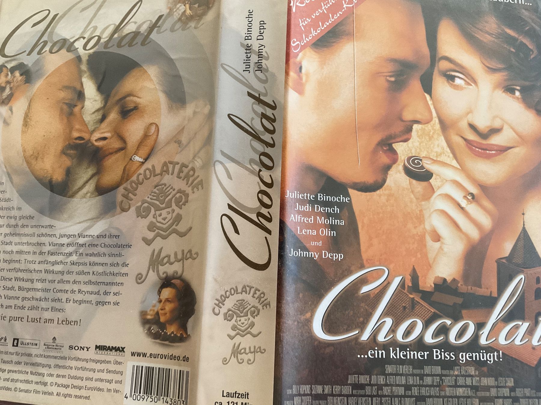 Alle VHS: VHS Chocolat – Gebraucht aus Biel/Bienne von heygio