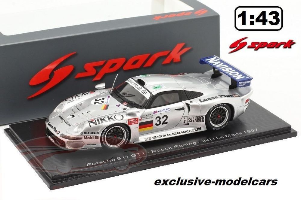 Werk83 1/18 Porsche 911 GT1 3.2L TURBO #29 24h LE MANS 1997 A.FERTE J