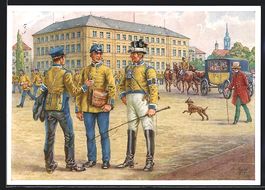 Dresden, Sächs. Briefträger und Postil