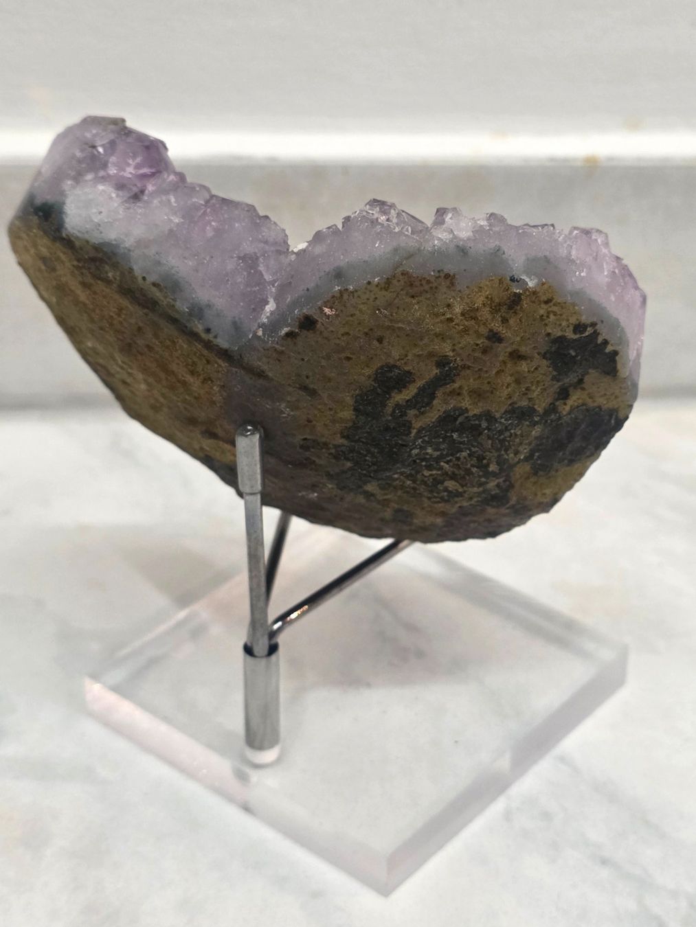 Minerali & Pietre curative: Amethyst Herz auf Stand HA 340g – Nuovo e nell'imballaggio originale da Matzingen venduto da Shay_Crystalz 2