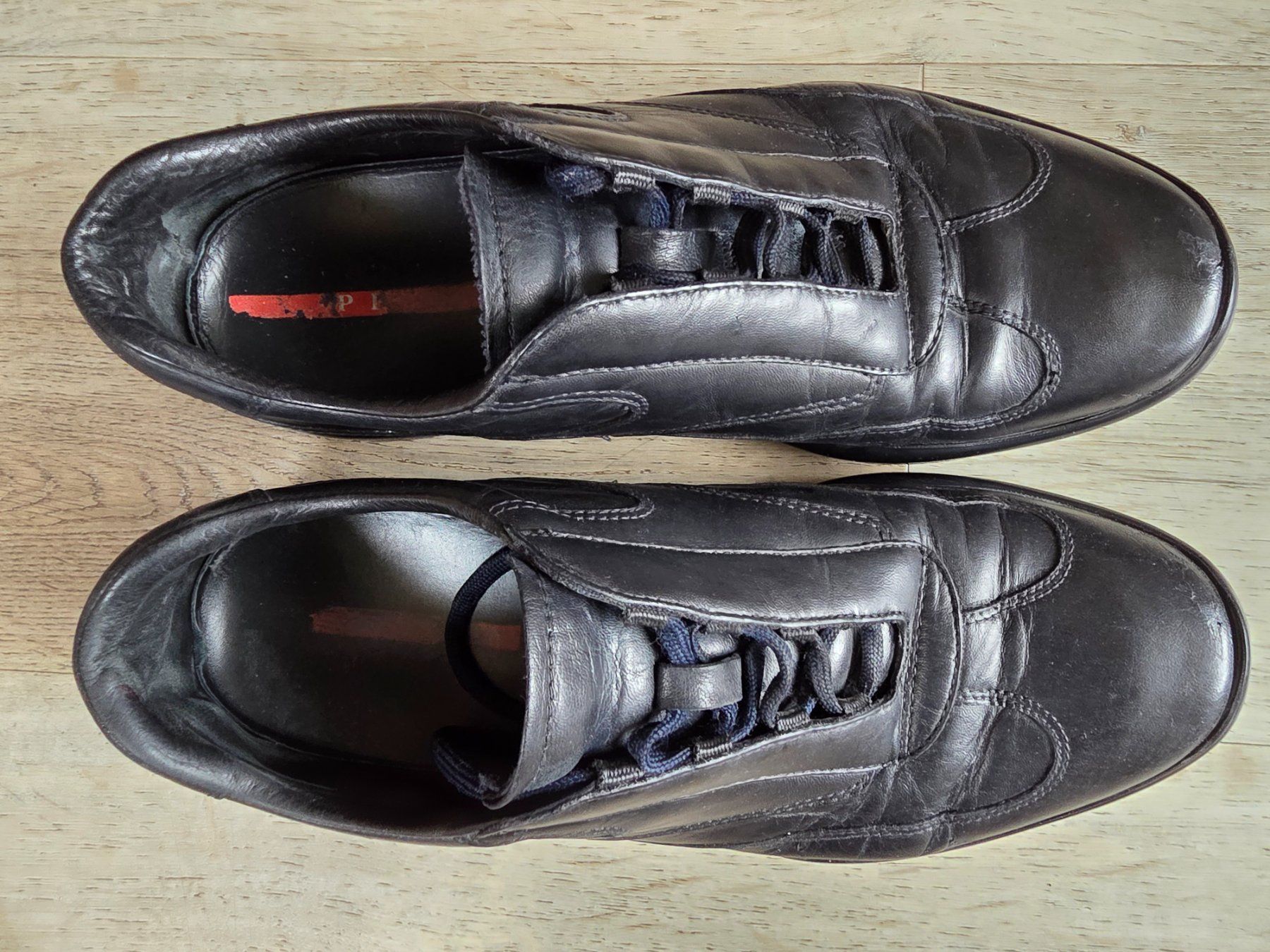 Scarpe da uomo: Prada Leather Trainers - Size 45 UK 10 1/2 - Used – Usato da Zürich venduto da K_k_sr8h 2