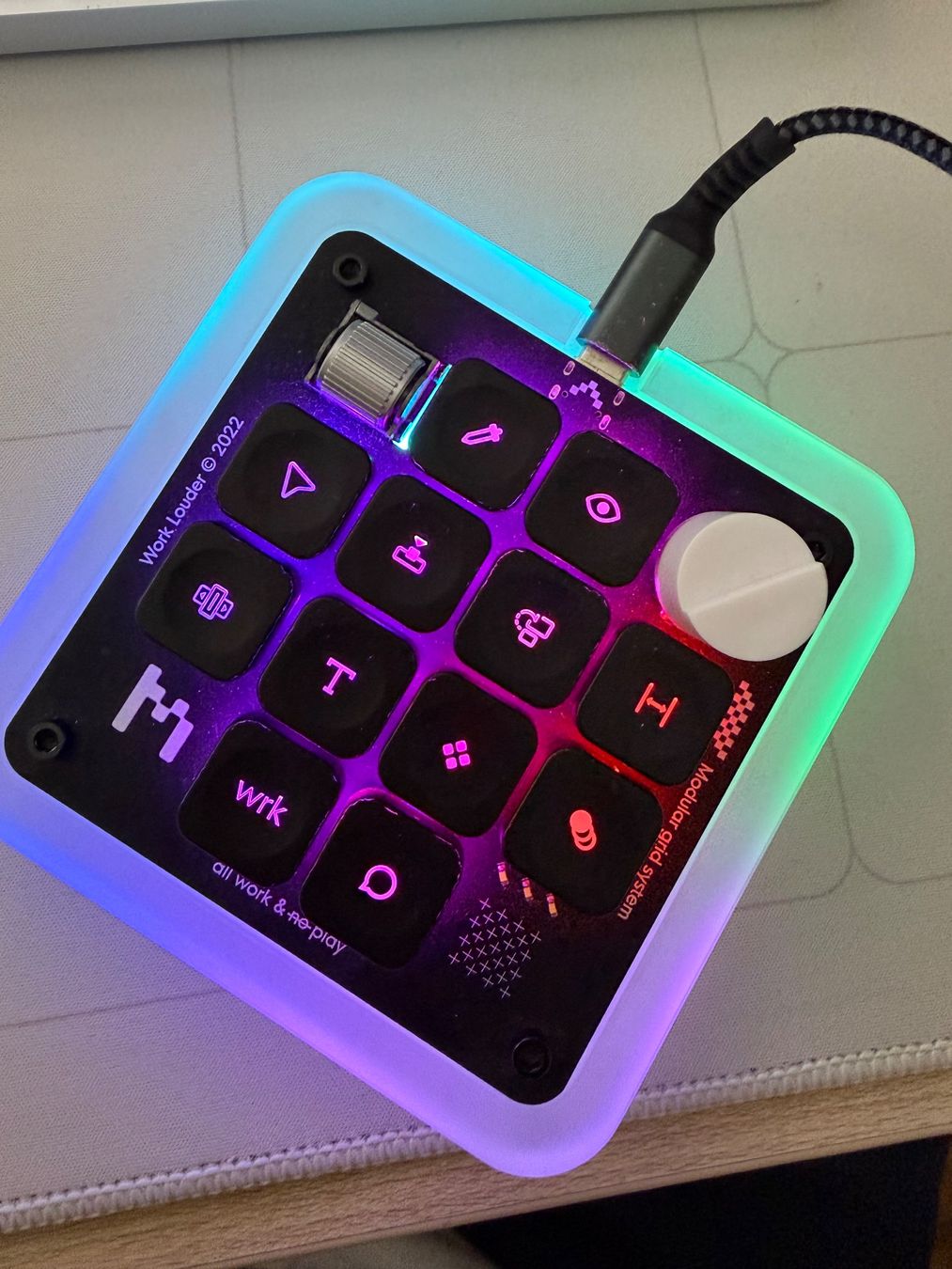Tastaturen: Worklouder Creator Micro Version 1 – Gebraucht aus Ausserberg von molvin95