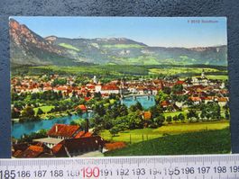 SOLOTHURN 1937 VOGELSCHAU GENERALANSICHT PANORAMA AK SO