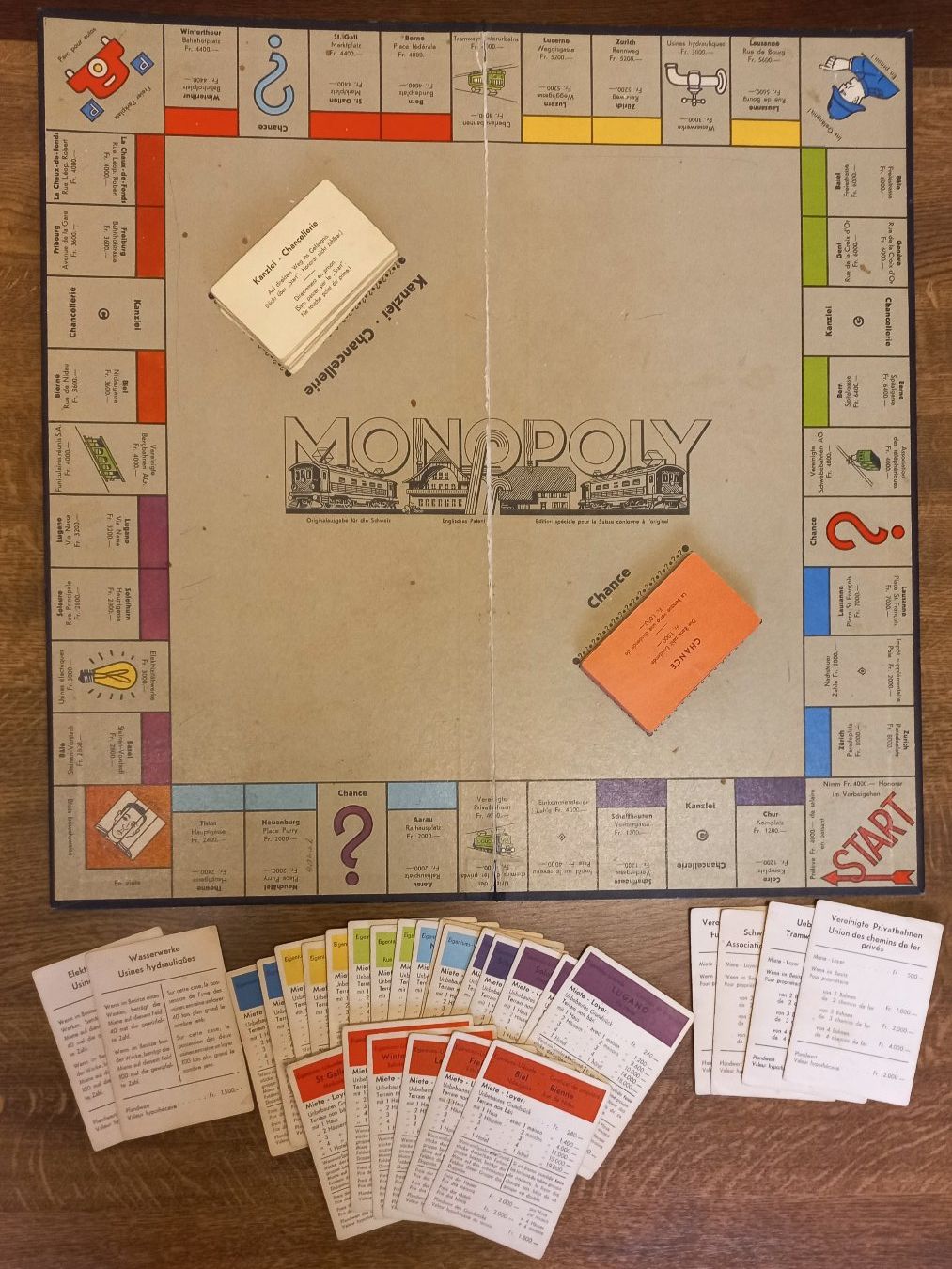 Carlit Giochi: Vintage Monopoly Schweiz – Usato da Wetzikon ZH venduto da be_sc 1