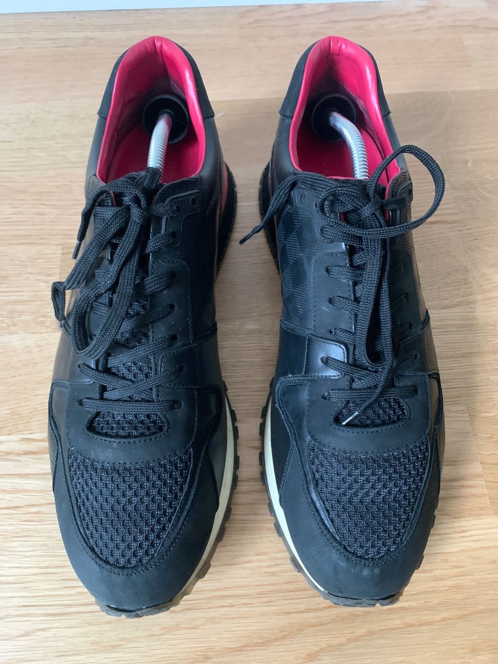 Louis Vuitton Scarpe da uomo: Louis Vuitton Sneaker Gr. 49, schwarz Leder, Schuh – Nuovo (secondo la descrizione) da Regensdorf venduto da secondchancefashion 1