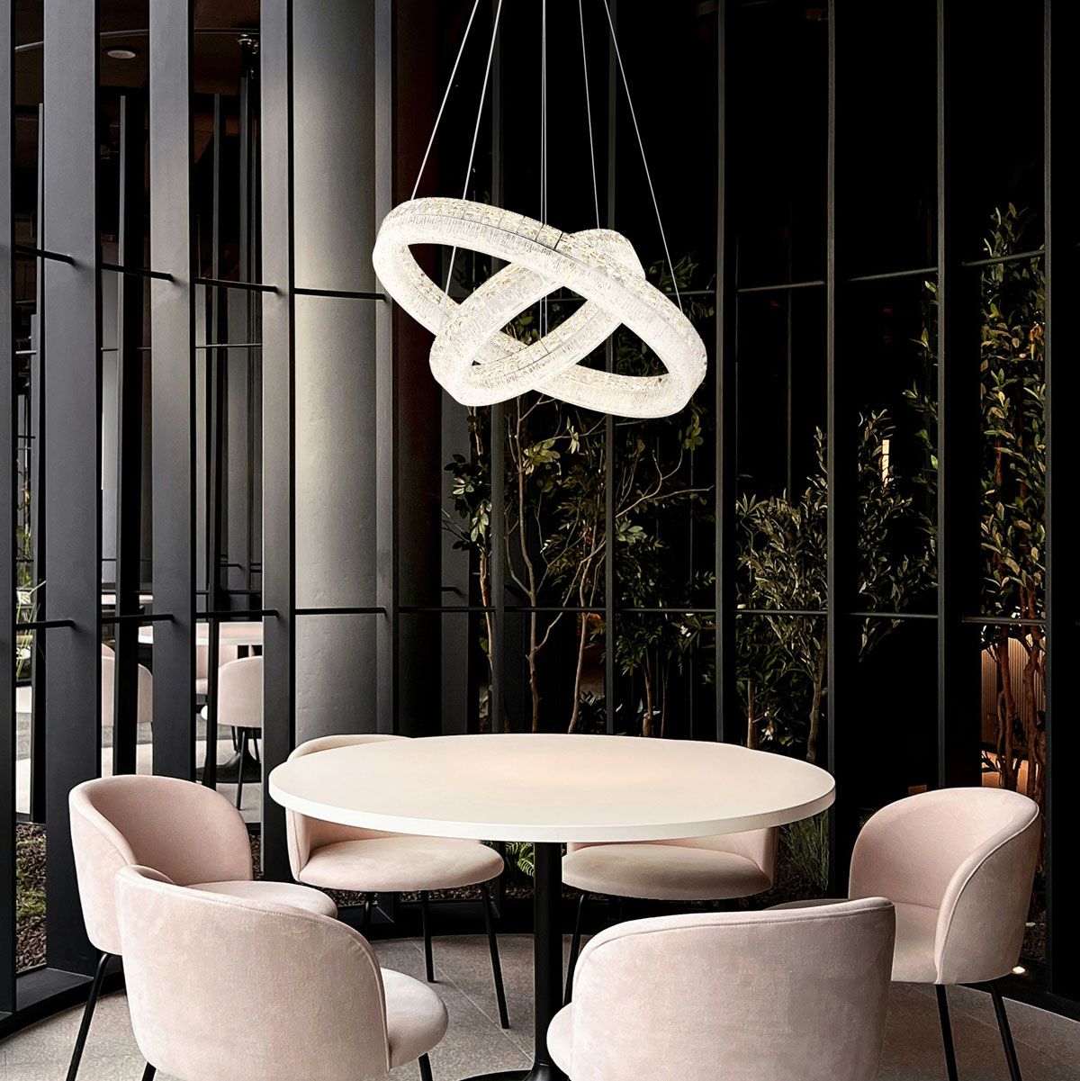 Lampadari & plafoniere: LED Pendelleuchte, CCT, 60 cm Ø – Nuovo (secondo la descrizione) da Kreuzlingen venduto da Smart-Light 1